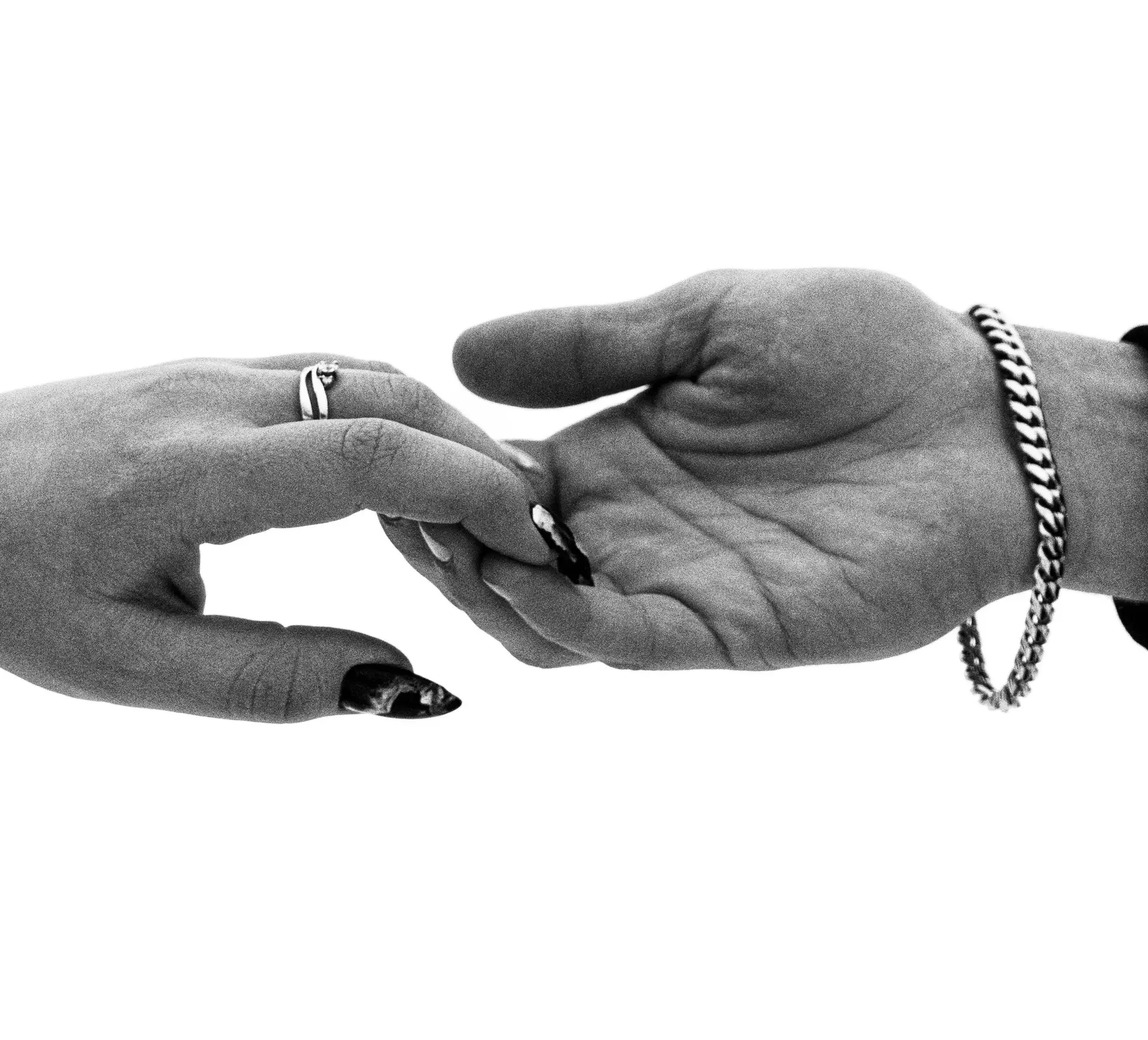 a couple of people that are holding hands